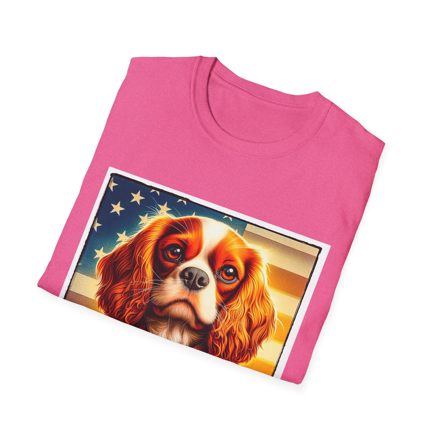 Cavalier King Charles Spaniel Shirt And Tie Dog TShirt