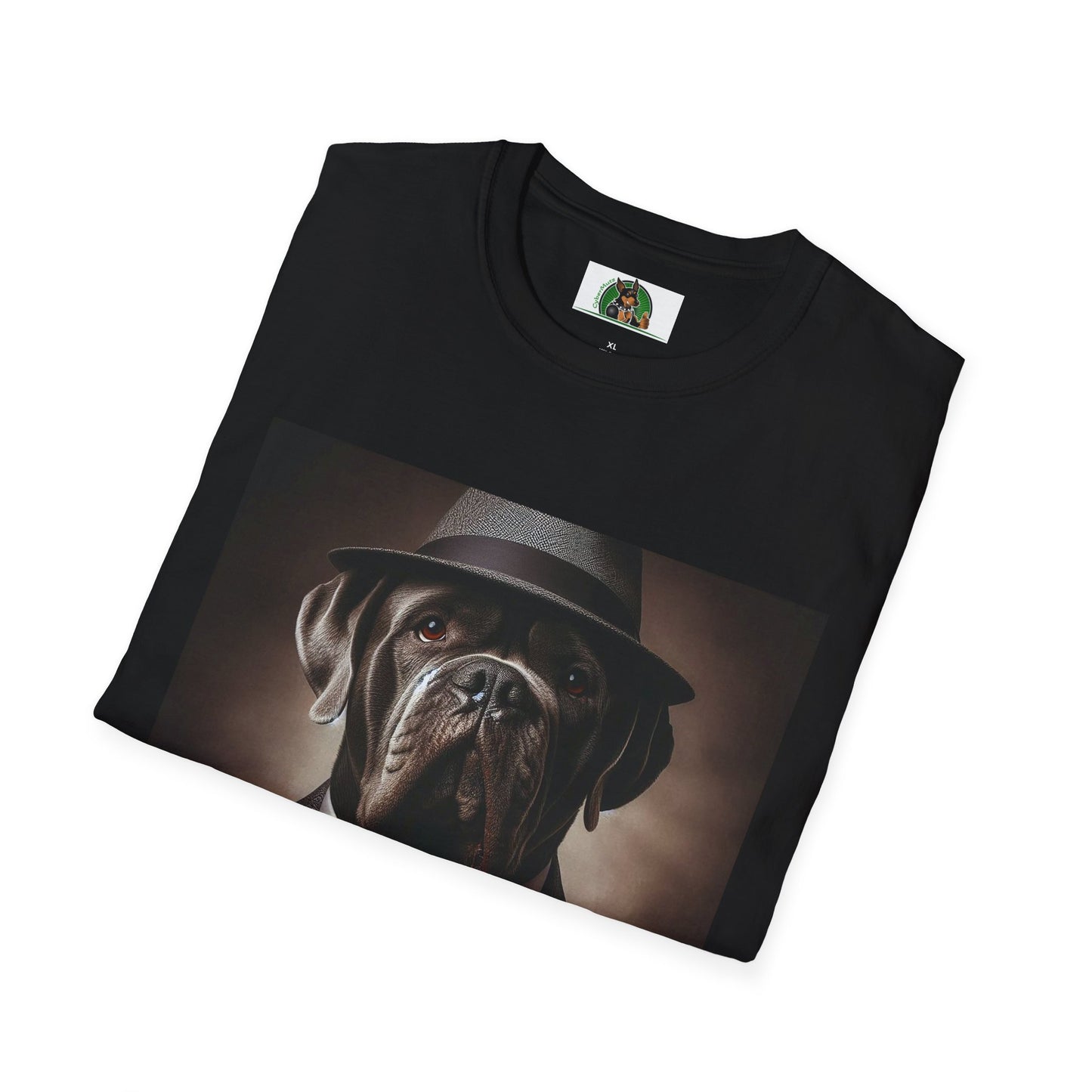 Cane Corso Dapper Dog TShirt T-Shirt Printify