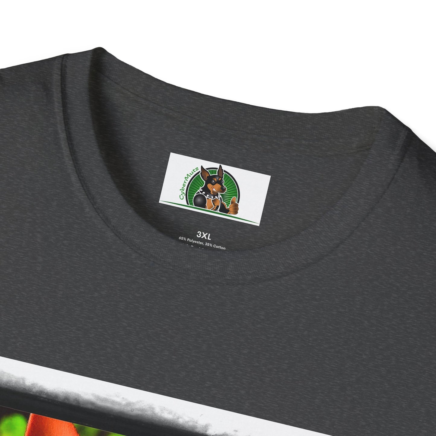 Min Pin T-Shirt 70s hippie T-Shirt Printify