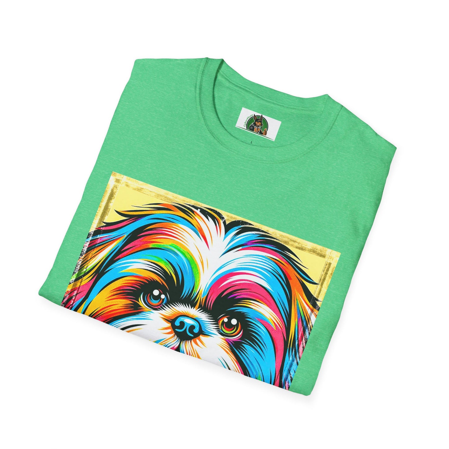 Shih Tzu colorful puppy shirt
