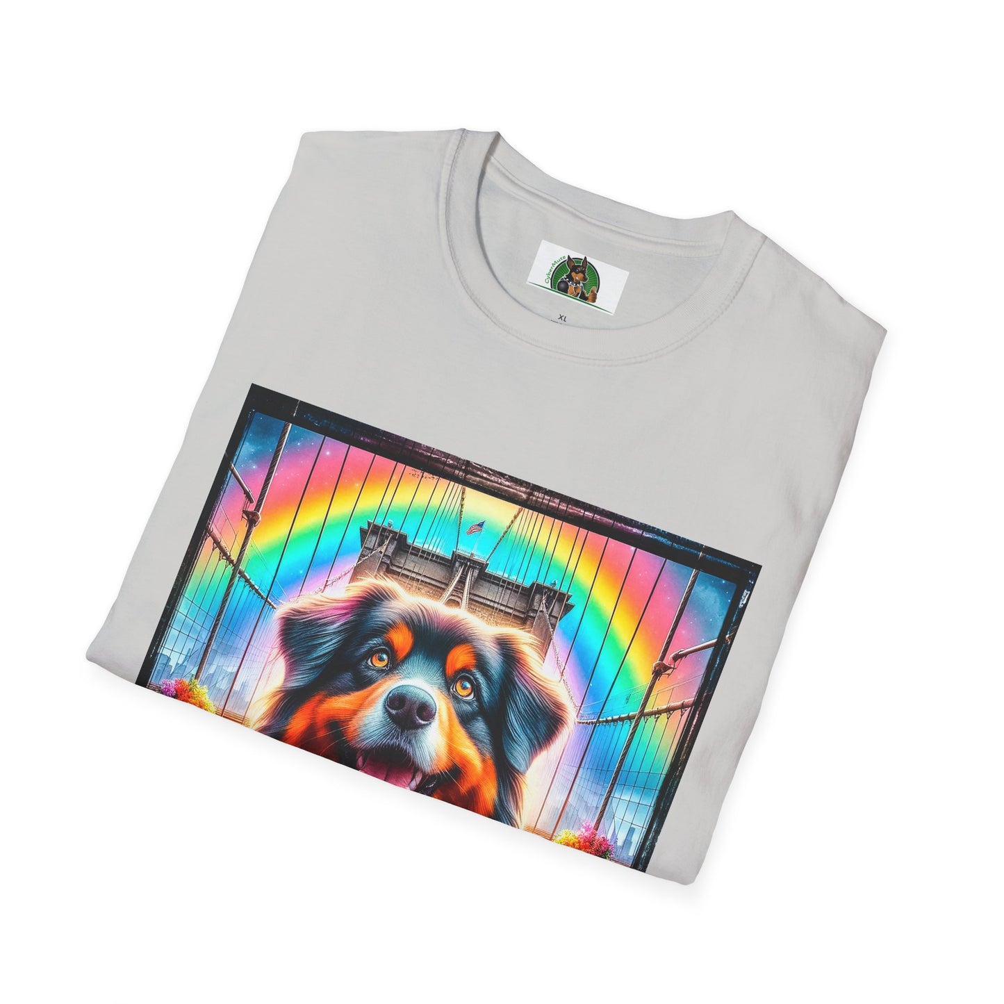 Australian Shepherd Bright Rainbow Bridge