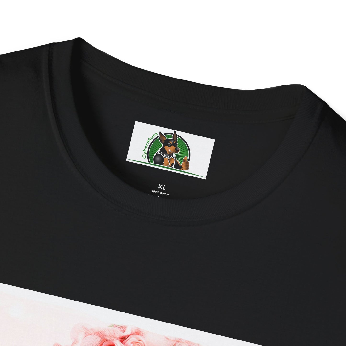 Doberman easter t shirt T-Shirt Printify