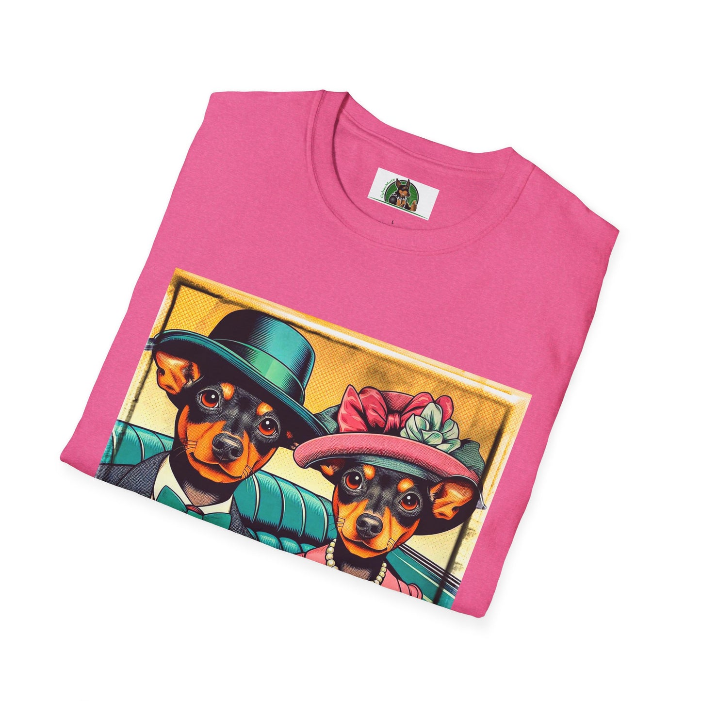 Wacky Min Pin T-Shirt T-Shirt Printify