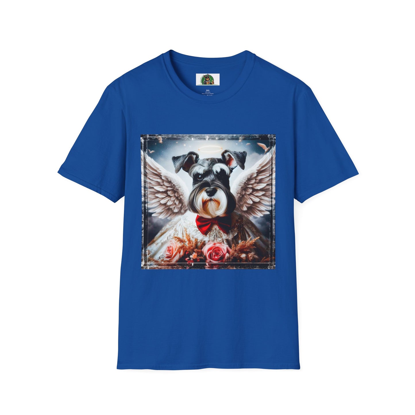 Miniture Schnauzer heavenly Angel shirt T-Shirt Printify XS Royal