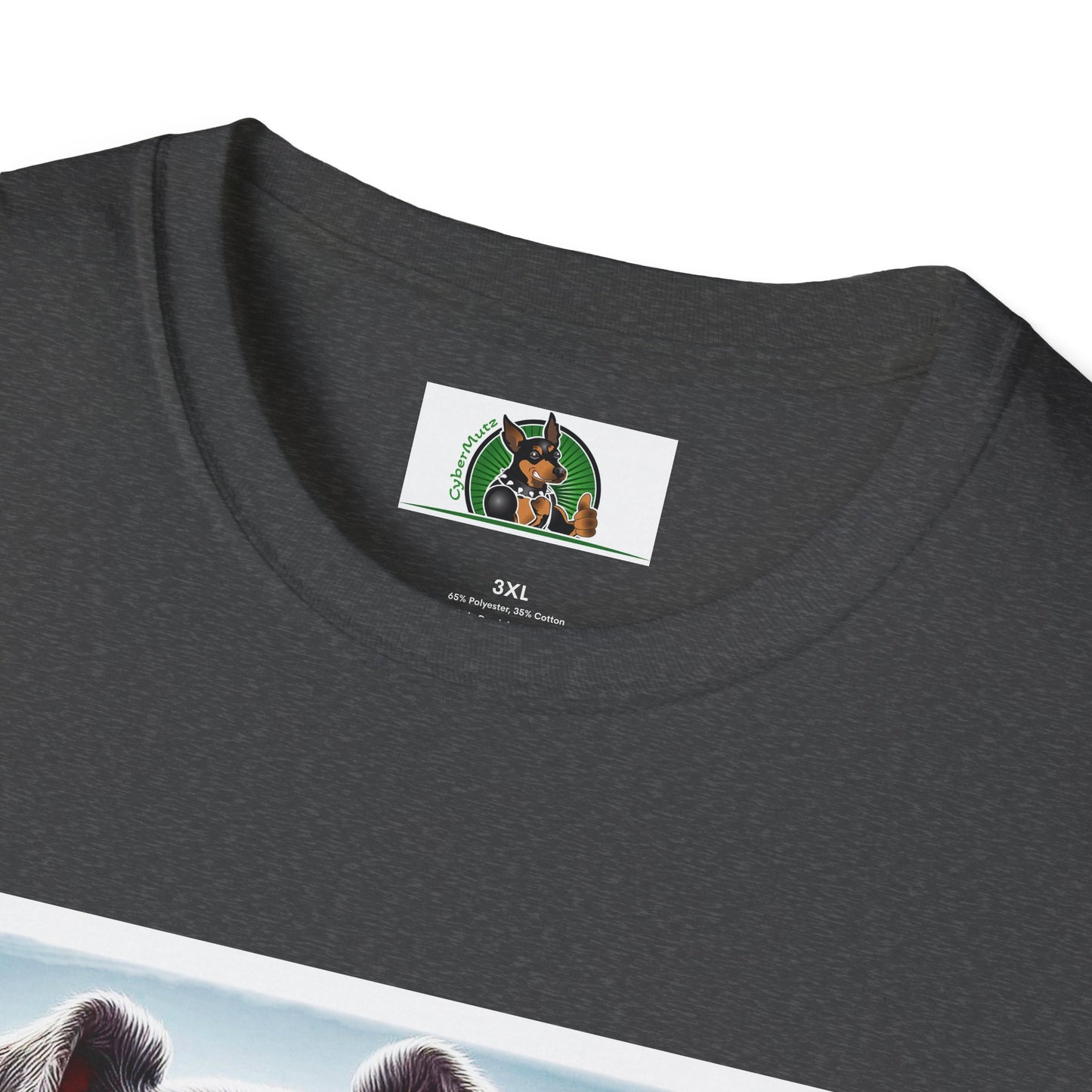 Miniature Schnauzer surfer dude shirt T-Shirt Printify