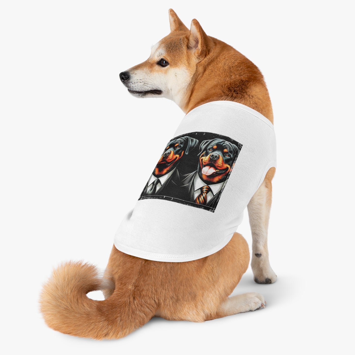 Pet Tank Top Rottie two suits