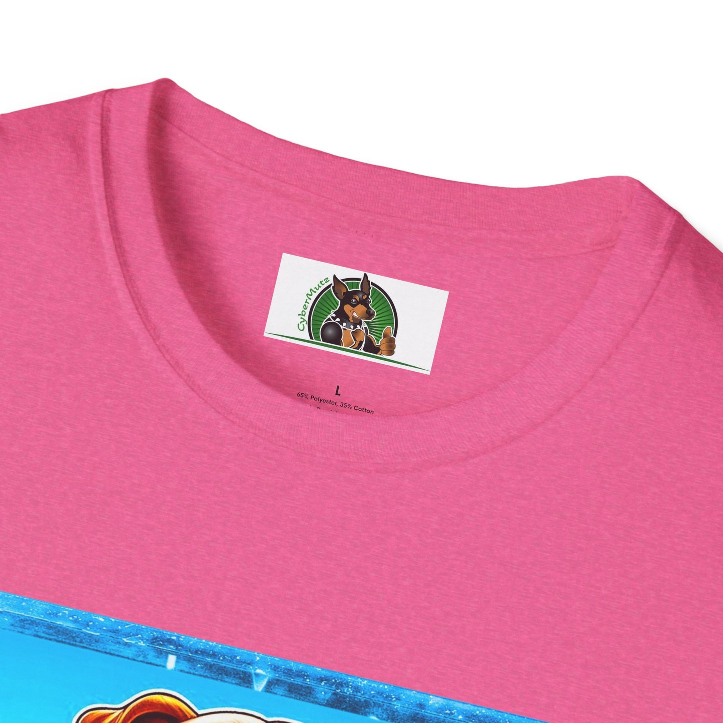 Bulldog surfing fun t shirt
