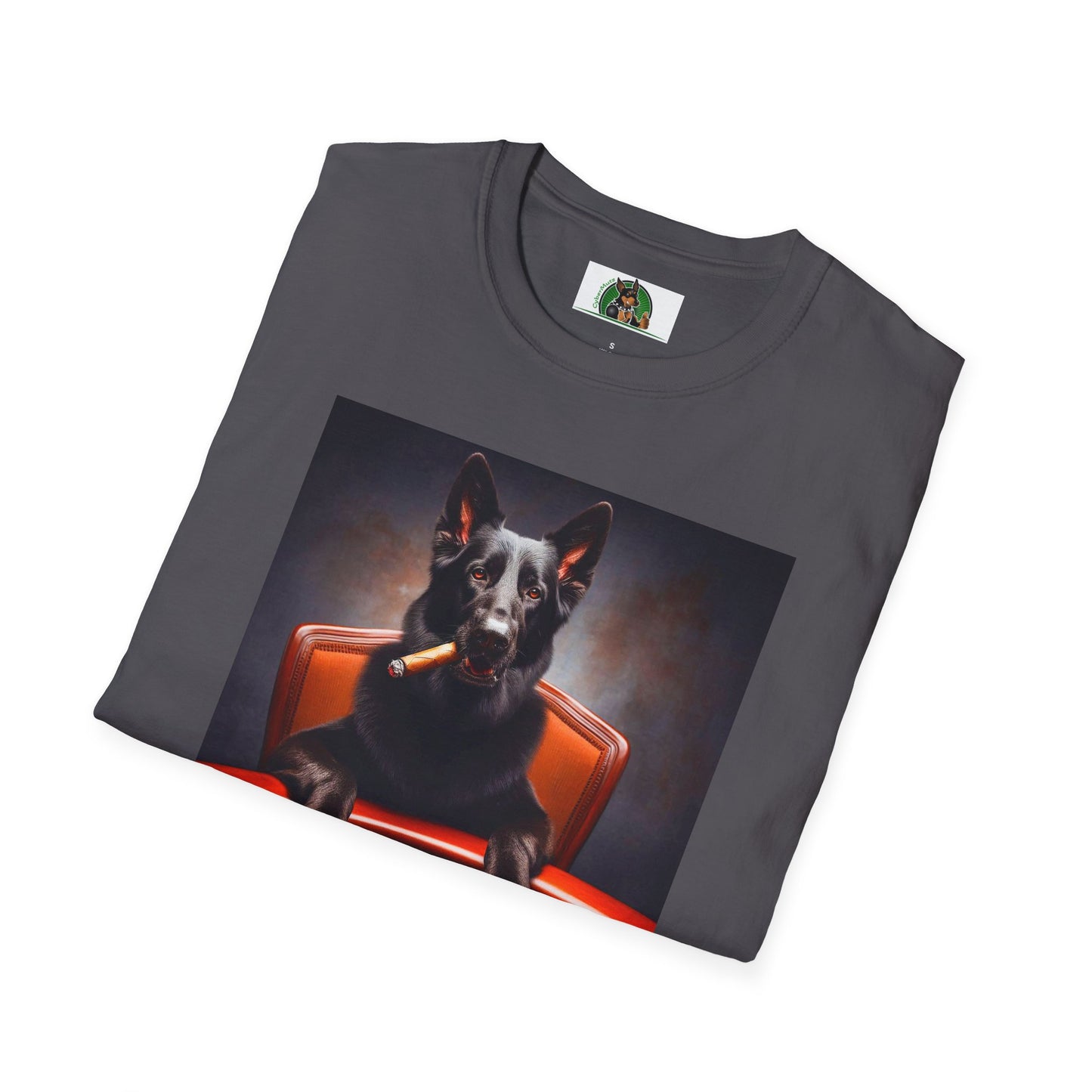 German Shepherd poker shirt T-Shirt Printify