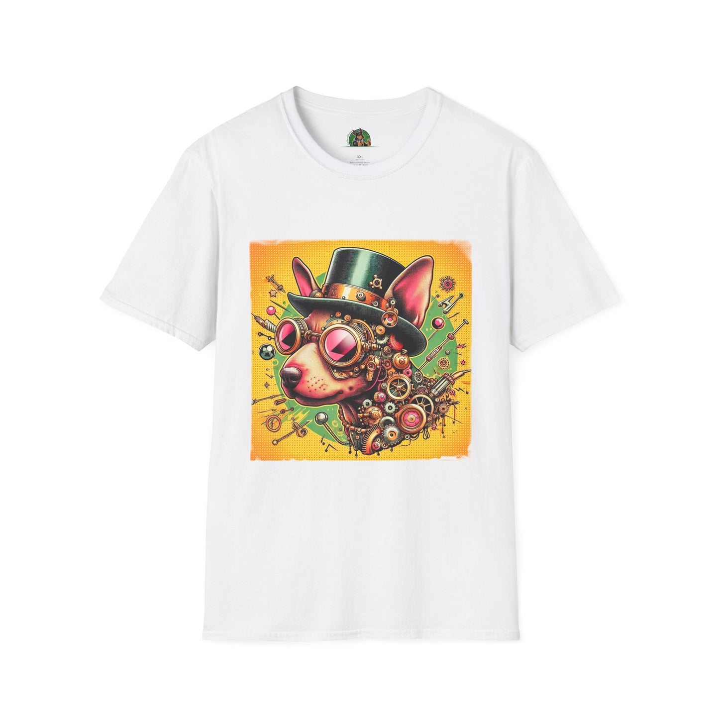 Min Pin T-Shirt steampunk cutie T-Shirt Printify XS White