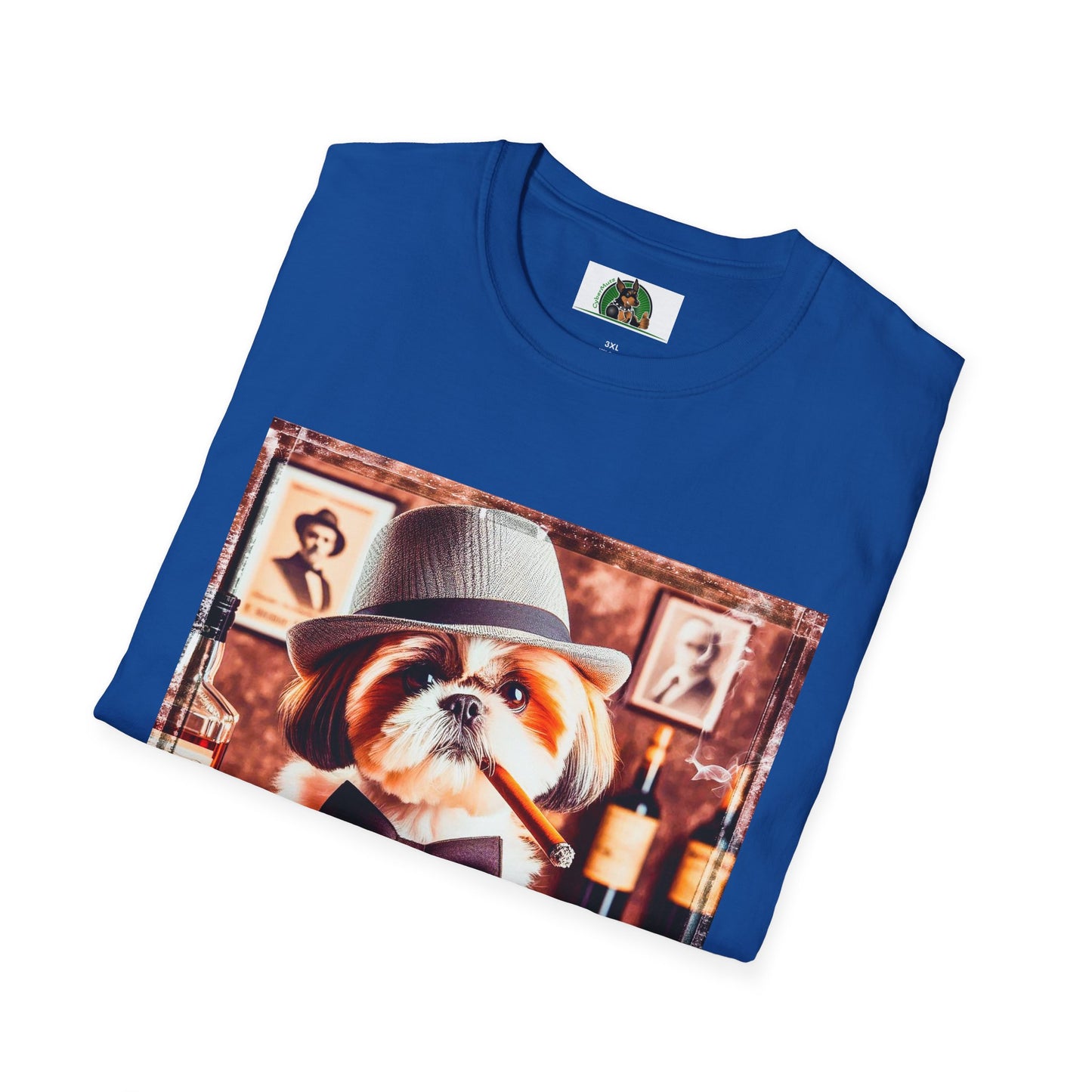 Shih Tzu cigars shirt T-Shirt Printify