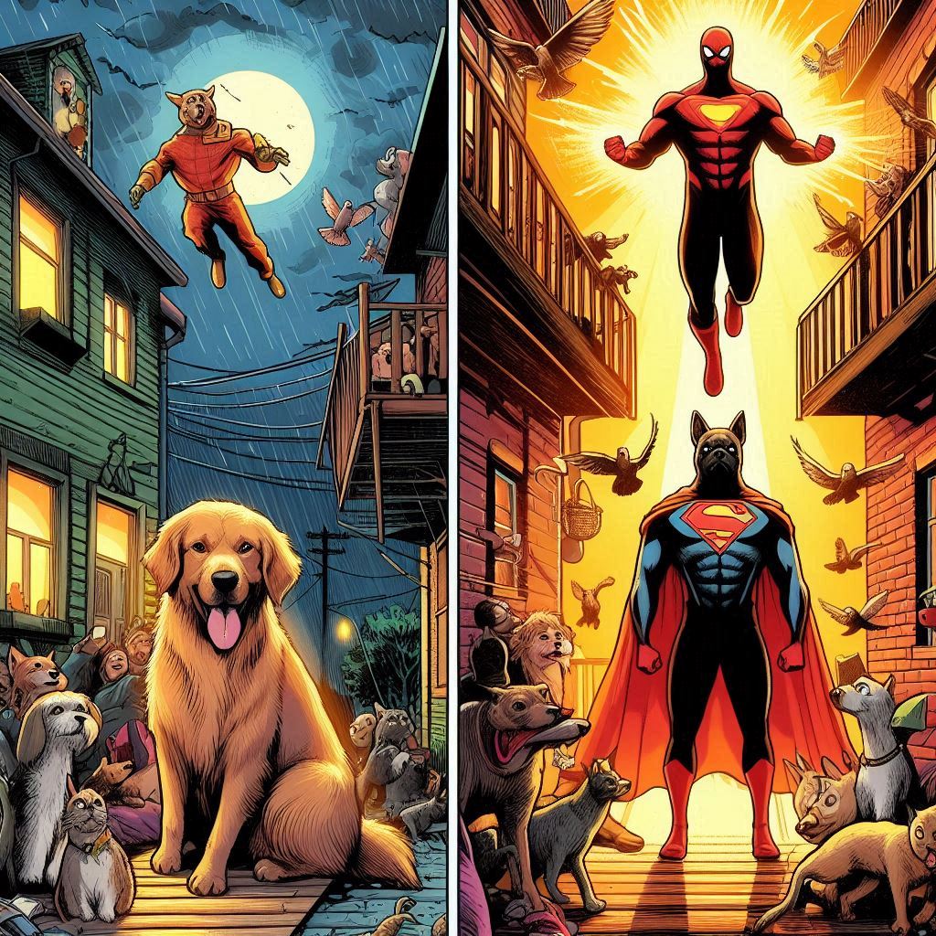 Featured image for Dog Superpowers in Comic Books vs. Real Life