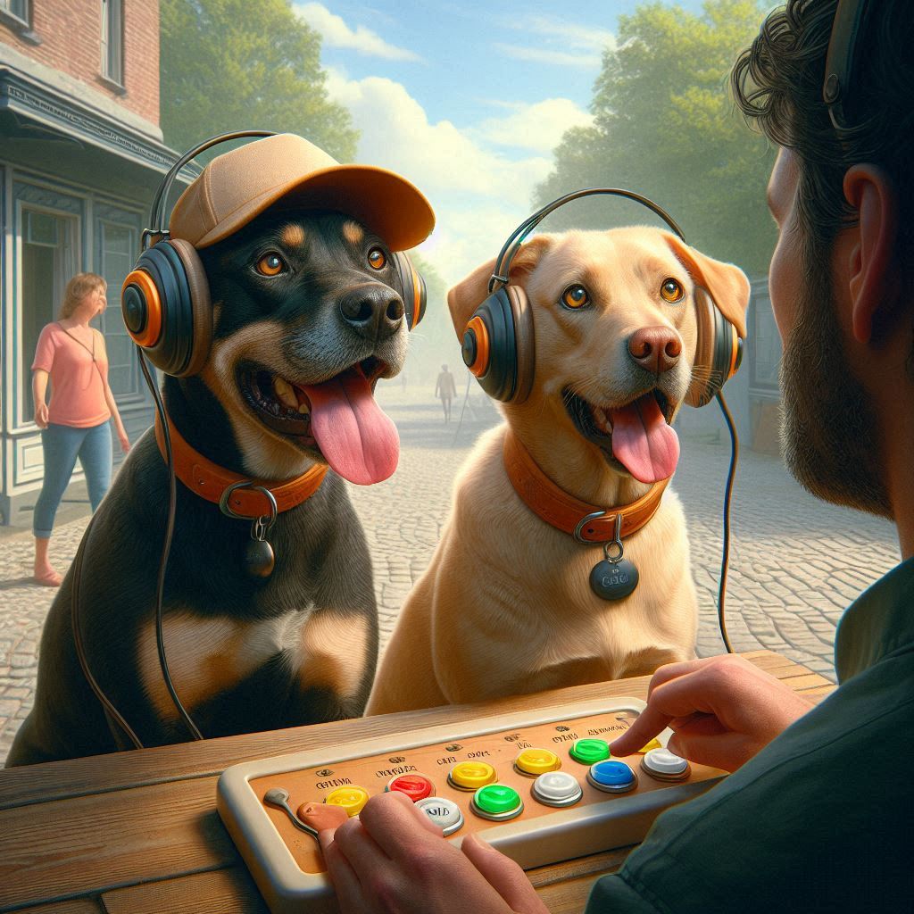 Talking Dogs – Dogs Trained to Use Buttons to “Speak” with Humans