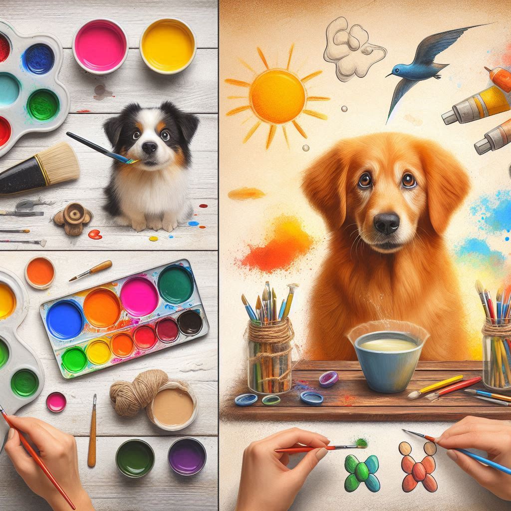 Featured image for How to Train Your Dog to “Paint” – Fun, Creative