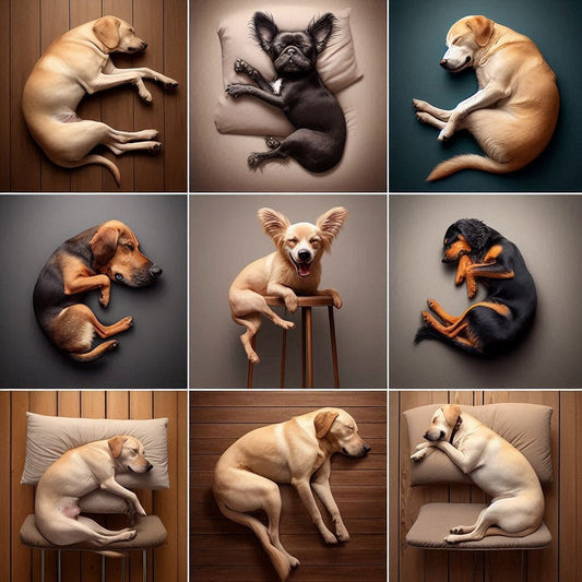 Dogs with Unique Sleeping Positions – Funny and Unexpected Ways Dogs Sleep