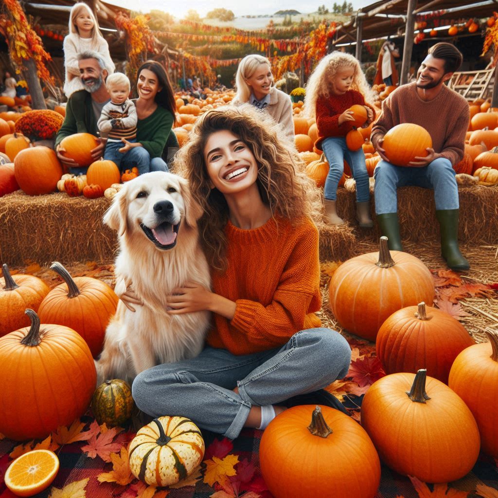 Featured image for Best Dog-Friendly Pumpkin Patch Adventures