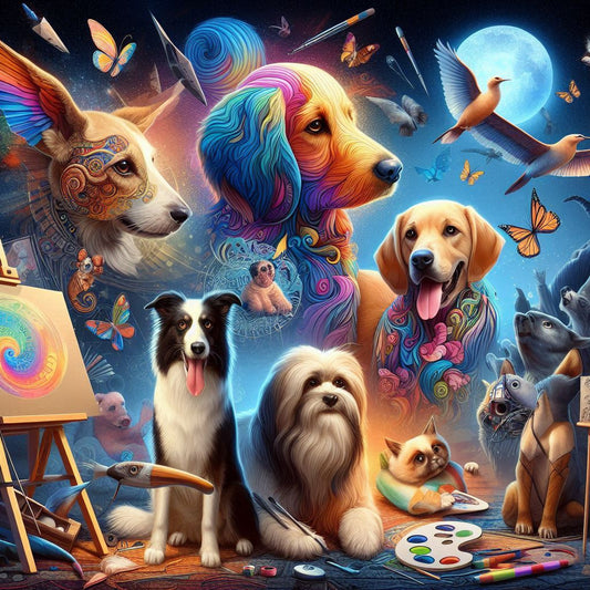 There have been some incredible dogs throughout history that have made their mark in the arts! Here are a few ways that dogs have participated in creative fields