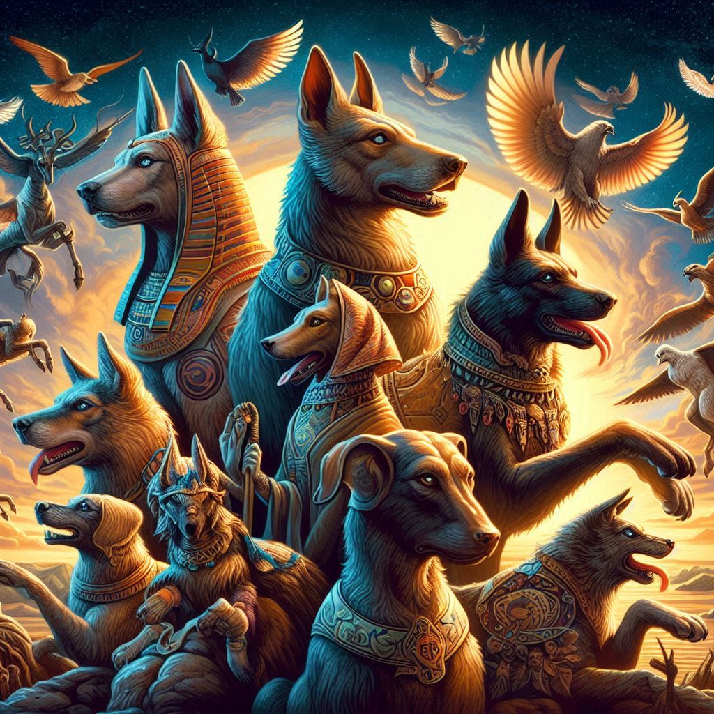 Featured image for The Role of Dogs in Mythology & Folklore – From