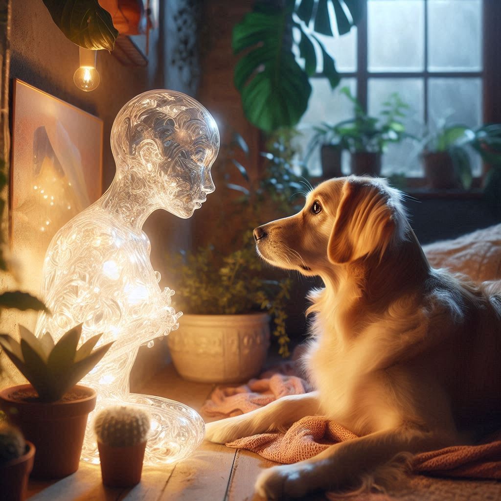 Featured image for Can Dogs See Ghosts? – Dog Story & Tribute