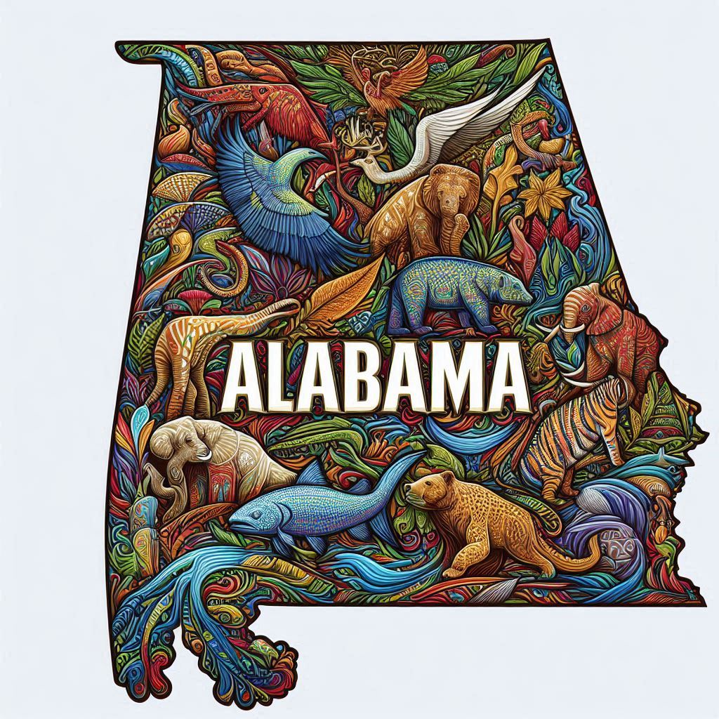 Featured image for Alabama offers a variety of dog-friendly parks