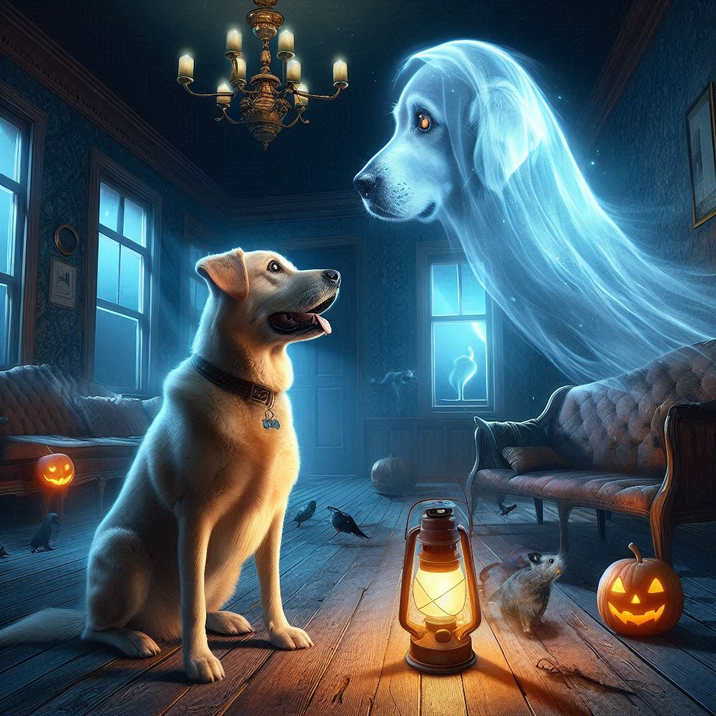 Featured image for Can Dogs See Ghosts? The Age-Old Mystery