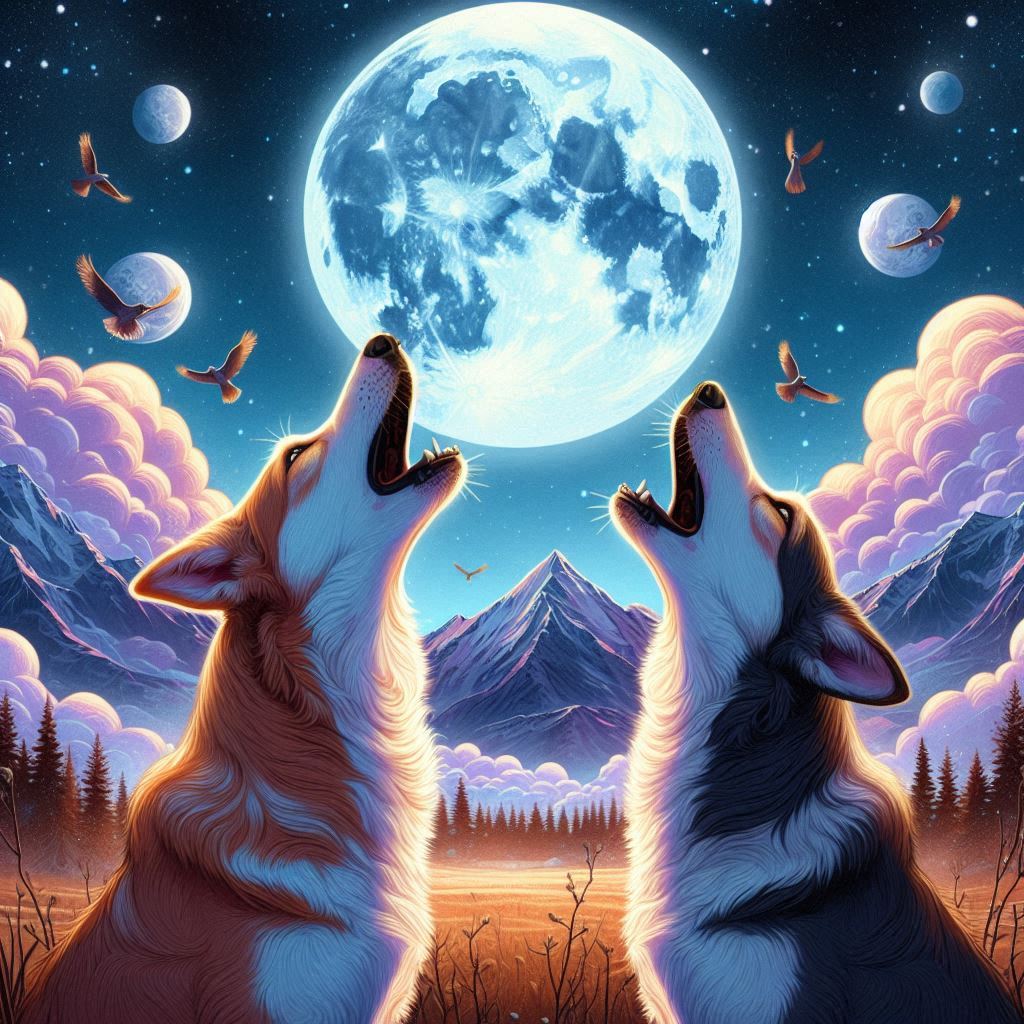 Featured image for Why Dogs Howl at Night & at Sirens Explained