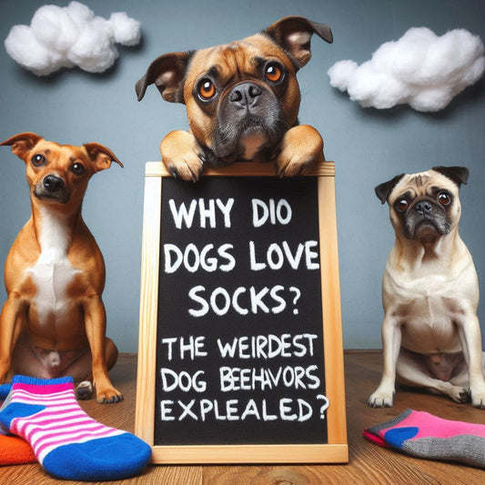 🧦 Why Do Dogs Love Socks? The Weirdest Dog Behaviors Explained