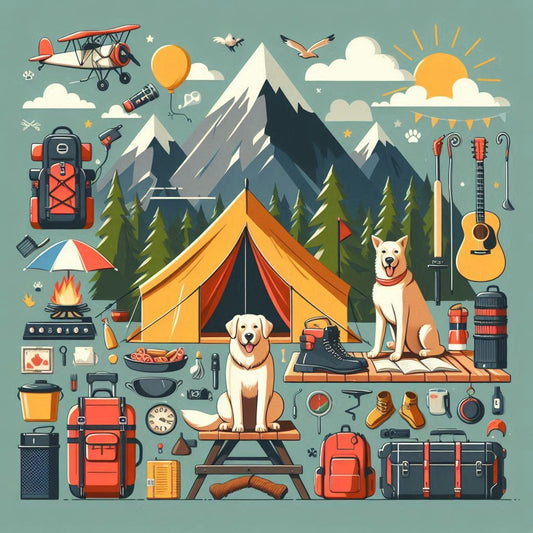 🏕️ Camping with Dogs: Gear, Safety, and Packing Checklist