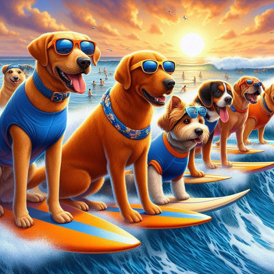 Dogs Who Love to Surf – Surfing Dog Competitions and Beach-Loving Pups