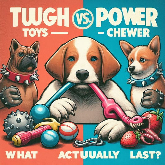 🦴 Tough Toys vs. Power Chewers: What Actually Lasts?