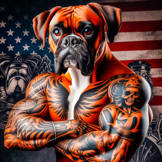 Boxer dogs