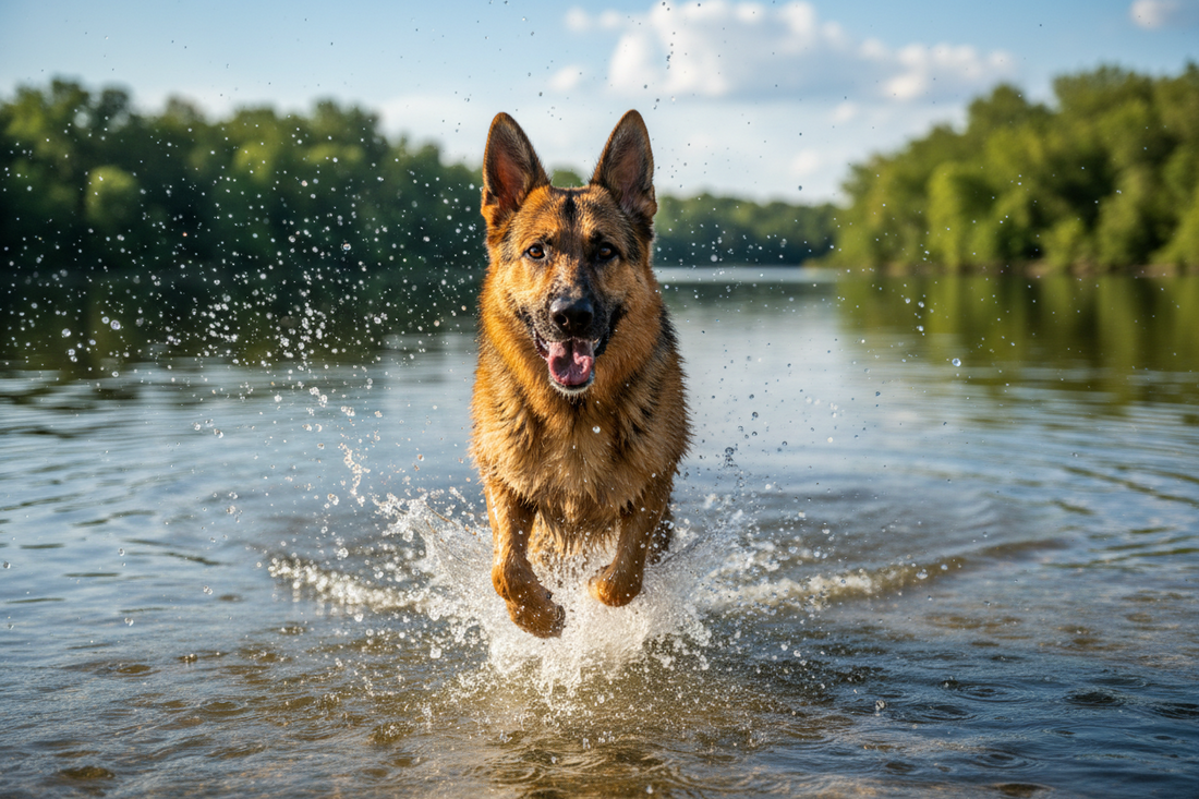Do German Shepherds Like Water?