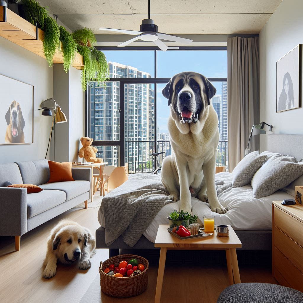 Featured image for Apartment Living with Large Breeds: Tips & Hacks