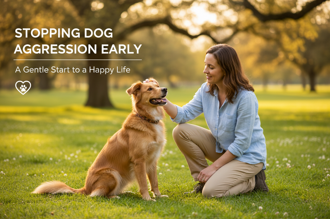 How to Stop Dog Aggression Early