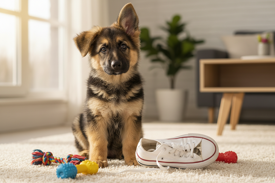 How to Stop German Shepherd Puppy Chewing