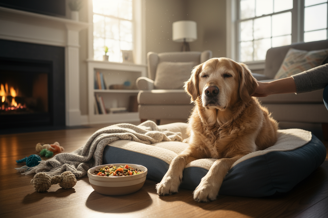 Featured image for Senior Dog Care: Nutrition, Mobility, & Mental