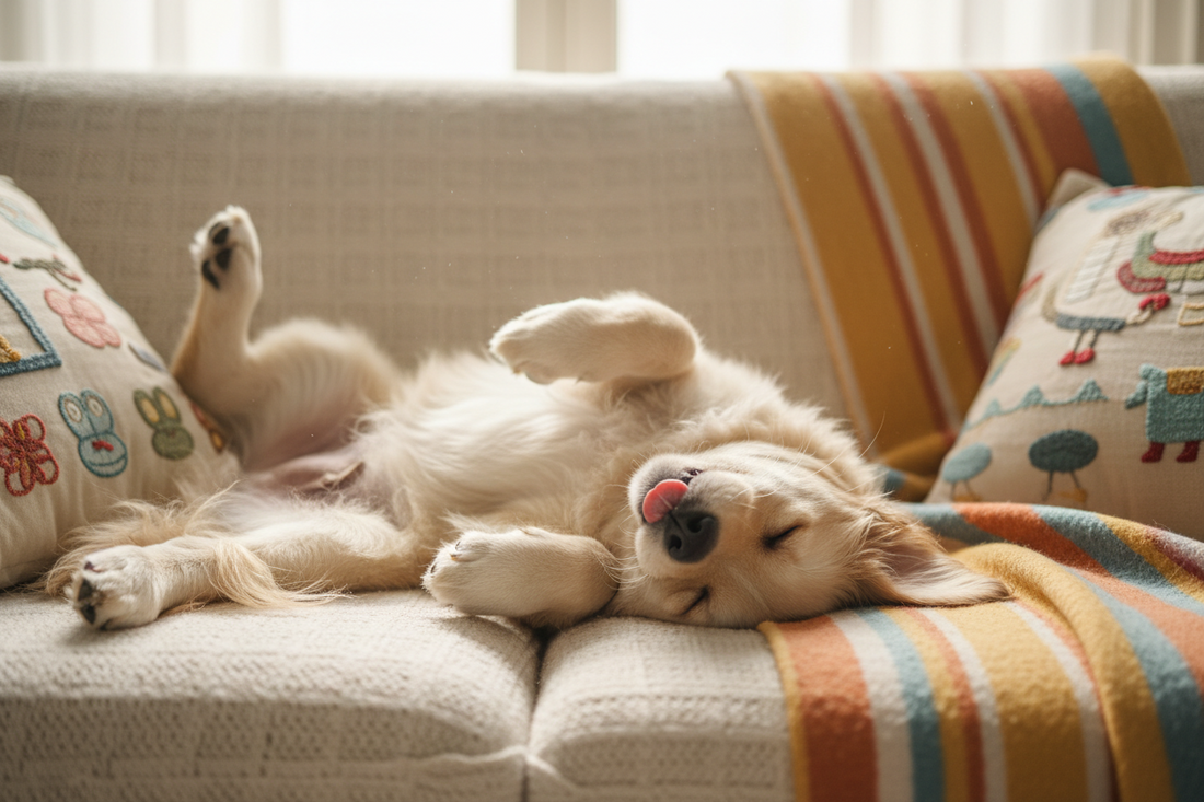 The Weird Sleeping Positions Dogs Love