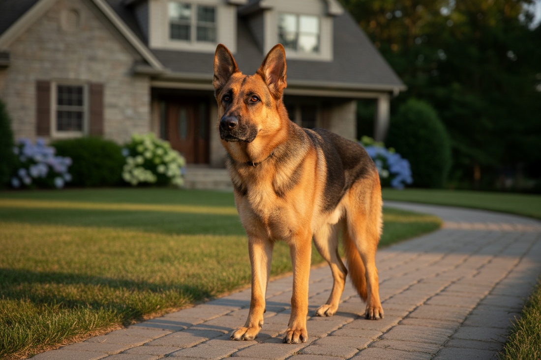 Why Do German Shepherds Guard the House?