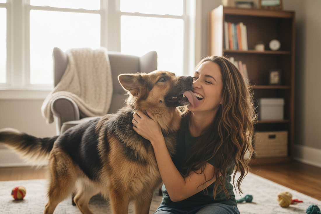 Why Do German Shepherds Lick You So Much?