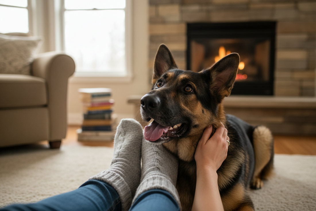 Why Do German Shepherds Sit on Your Feet?