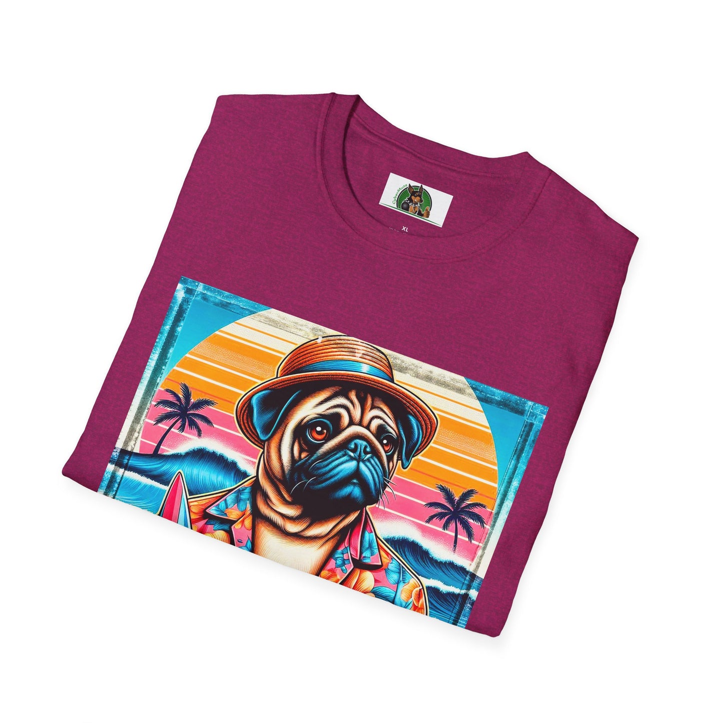 Pugs T-Shirt Printify   