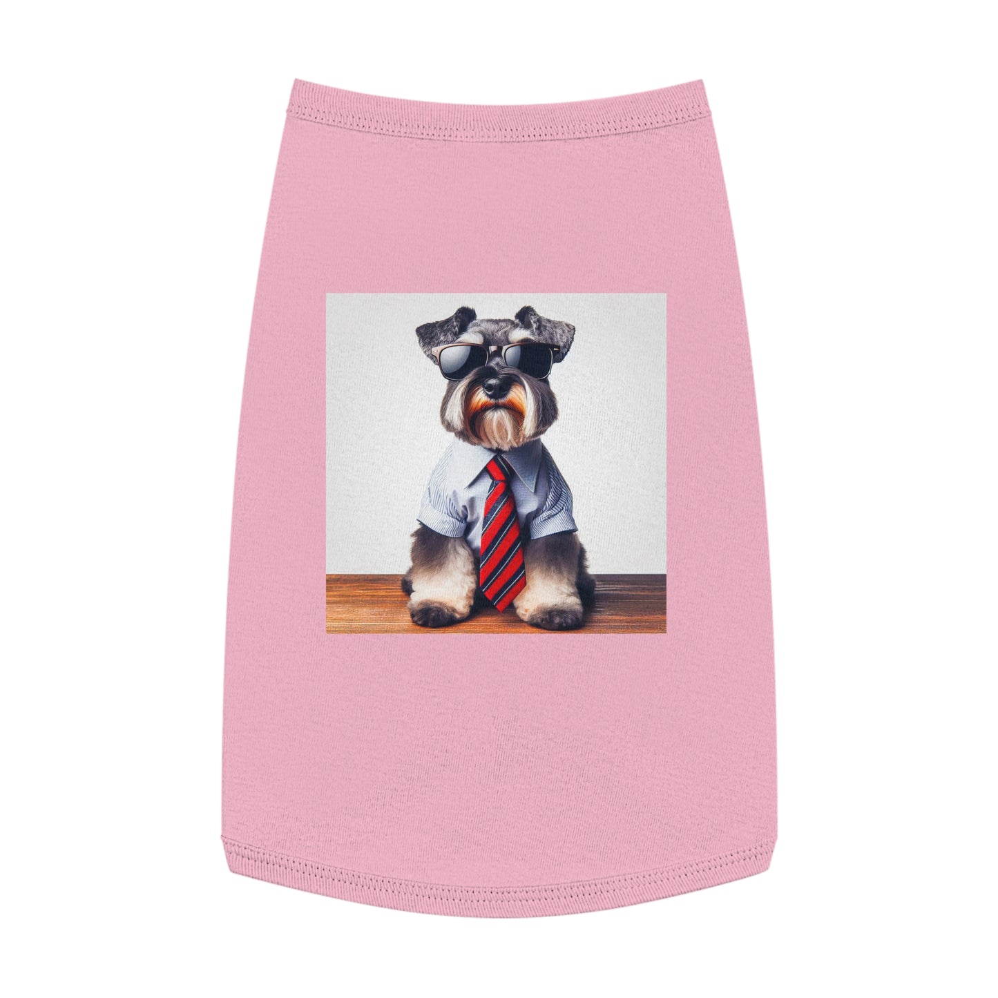 Pet Tank Top Miniature Schnauzer Pets Printify   