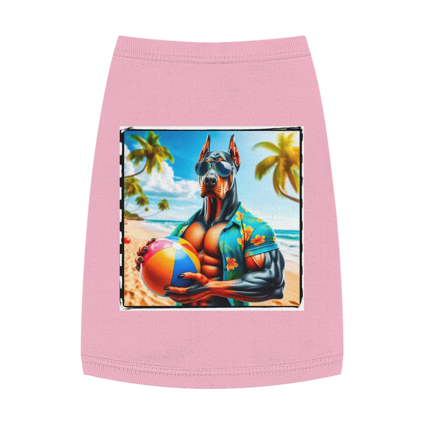 Pet Tank Top Doberman Pets Printify   