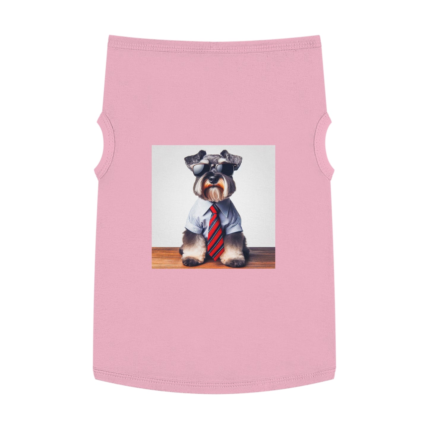 Pet Tank Top Miniature Schnauzer Pets Printify XL Pink 