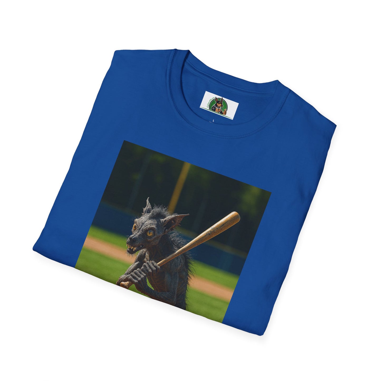 Sports Chupacabra Baseball Tee T-Shirt Printify