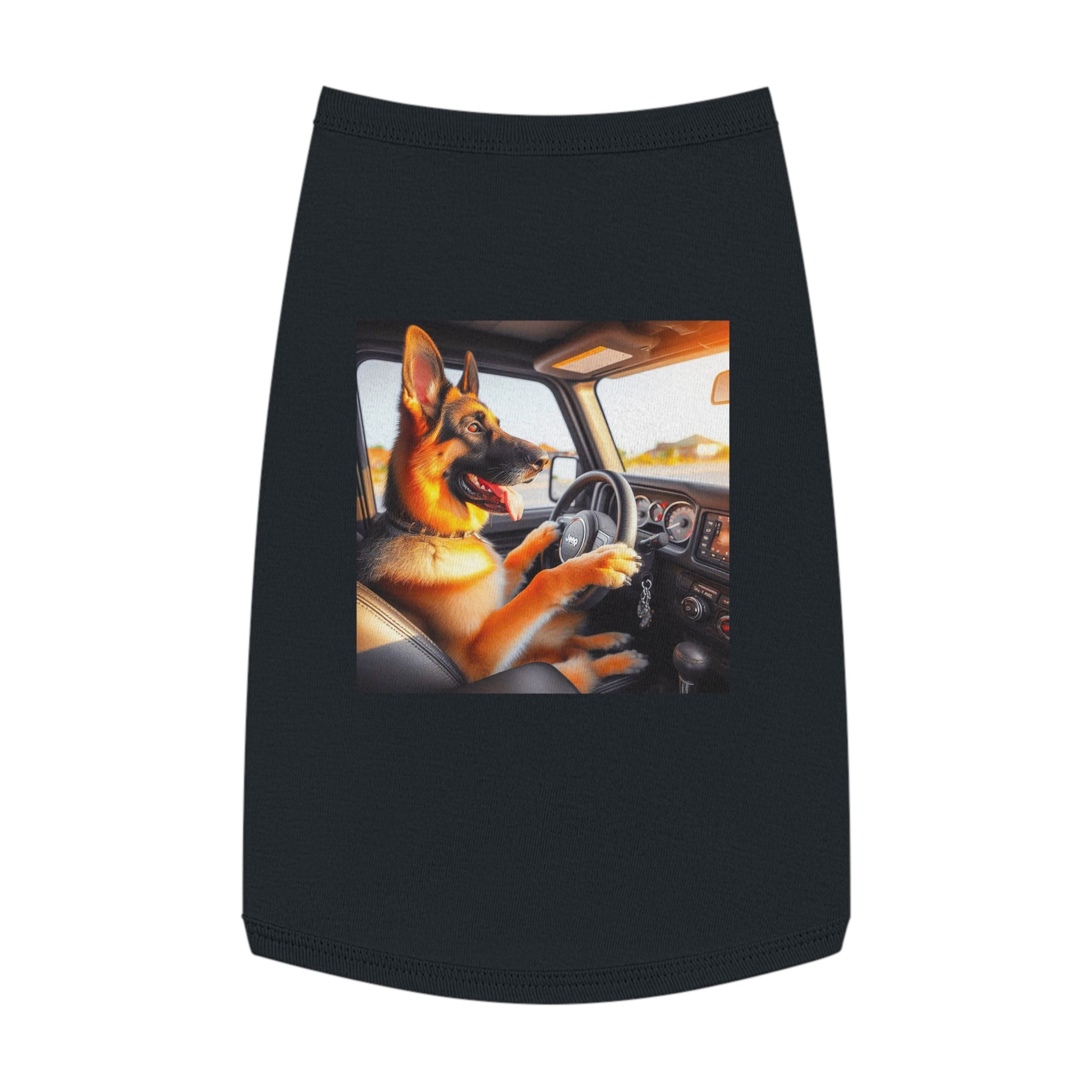 Pet Tank Top German Shepherd Pets Printify   