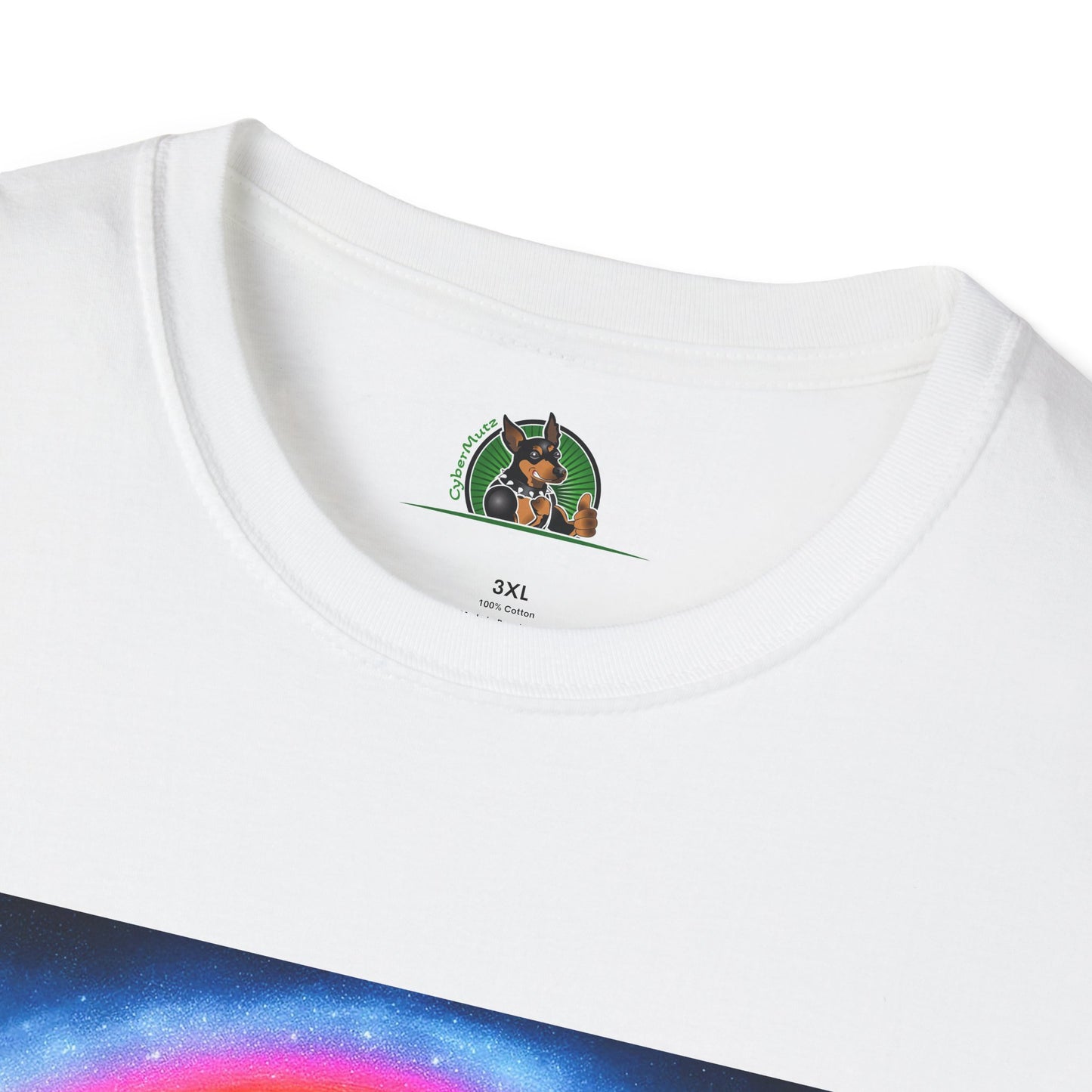 Jack Russell Rainbow Bridge Moonlit Mountain T-Shirt Printify