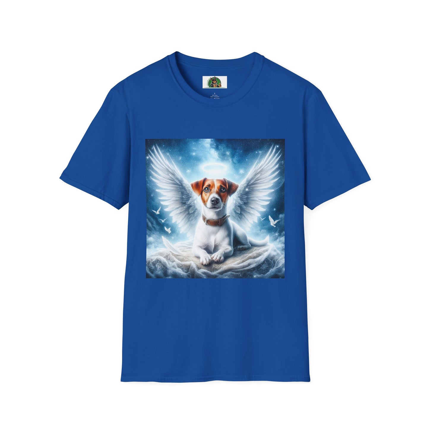 Jack Russell Angel T-Shirt Printify S Royal