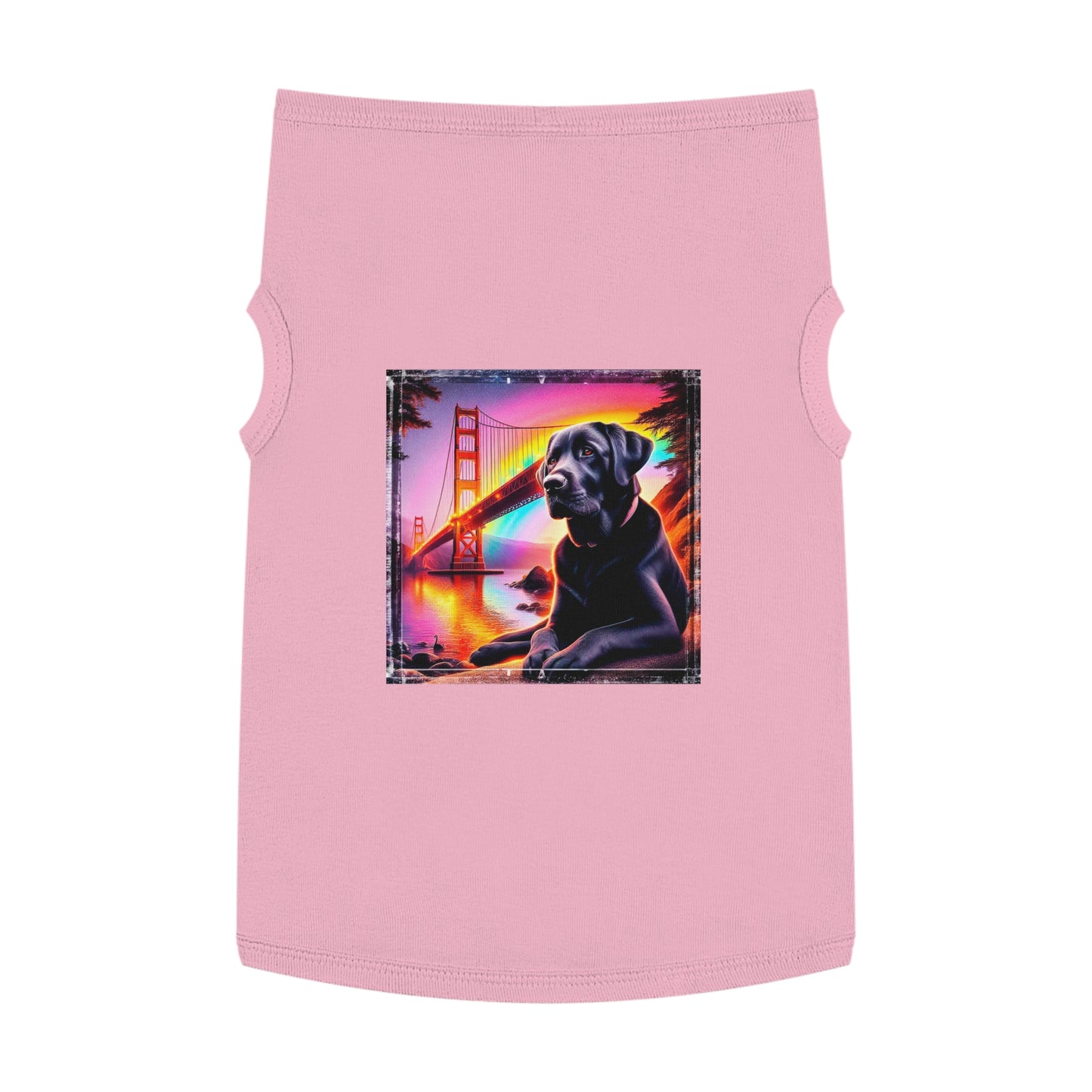 Pet Tank Top Labrador Retriever Pets Printify XL Pink 