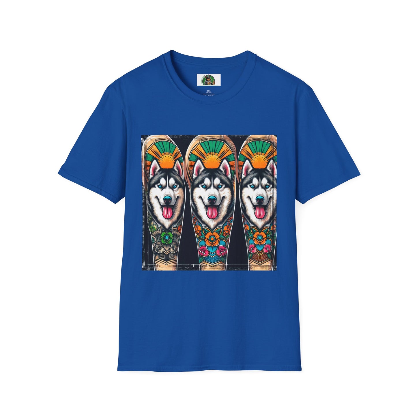 Husky T-Shirt Printify XS Royal