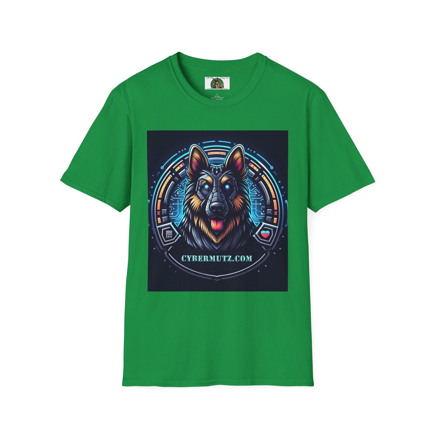 CyberMutz.Com Unisex Softstyle T-Shirt T-Shirt Printify S Irish Green 